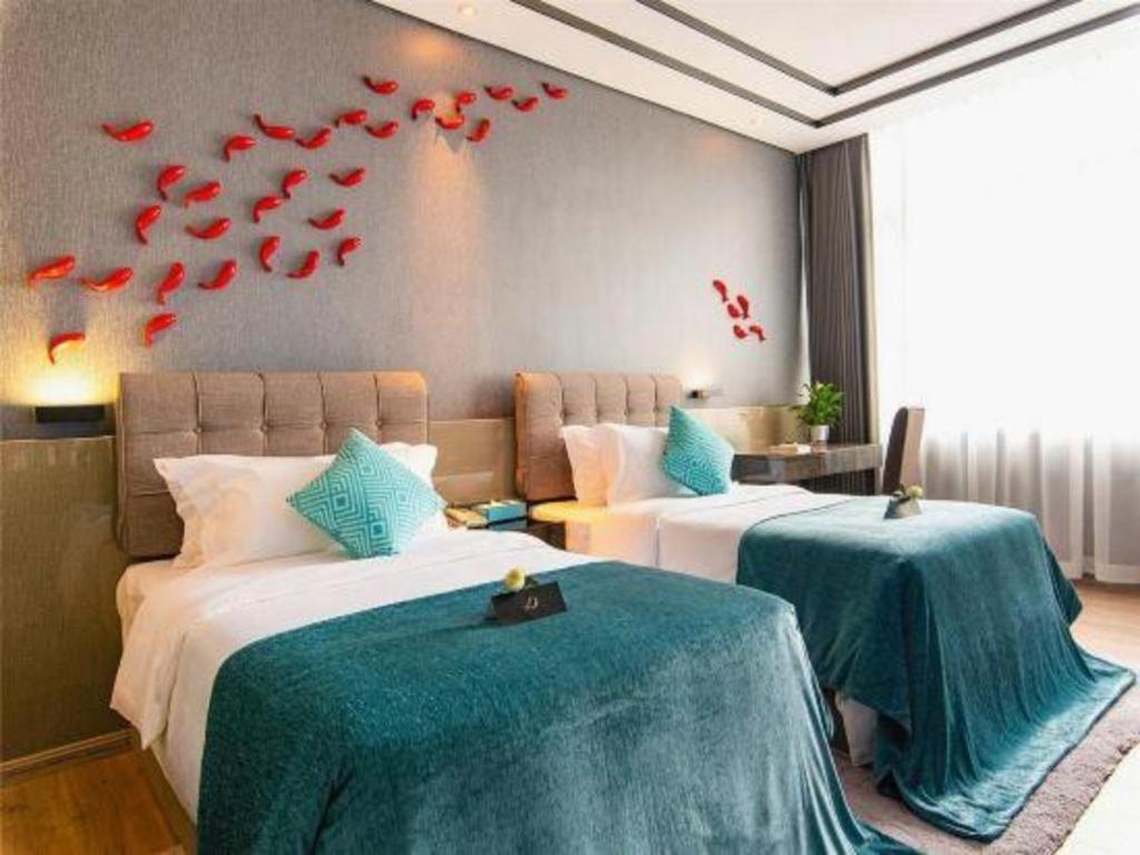 Xana Hotelle-Hotel Luzhou Baizitu Square Eksteriør bilde