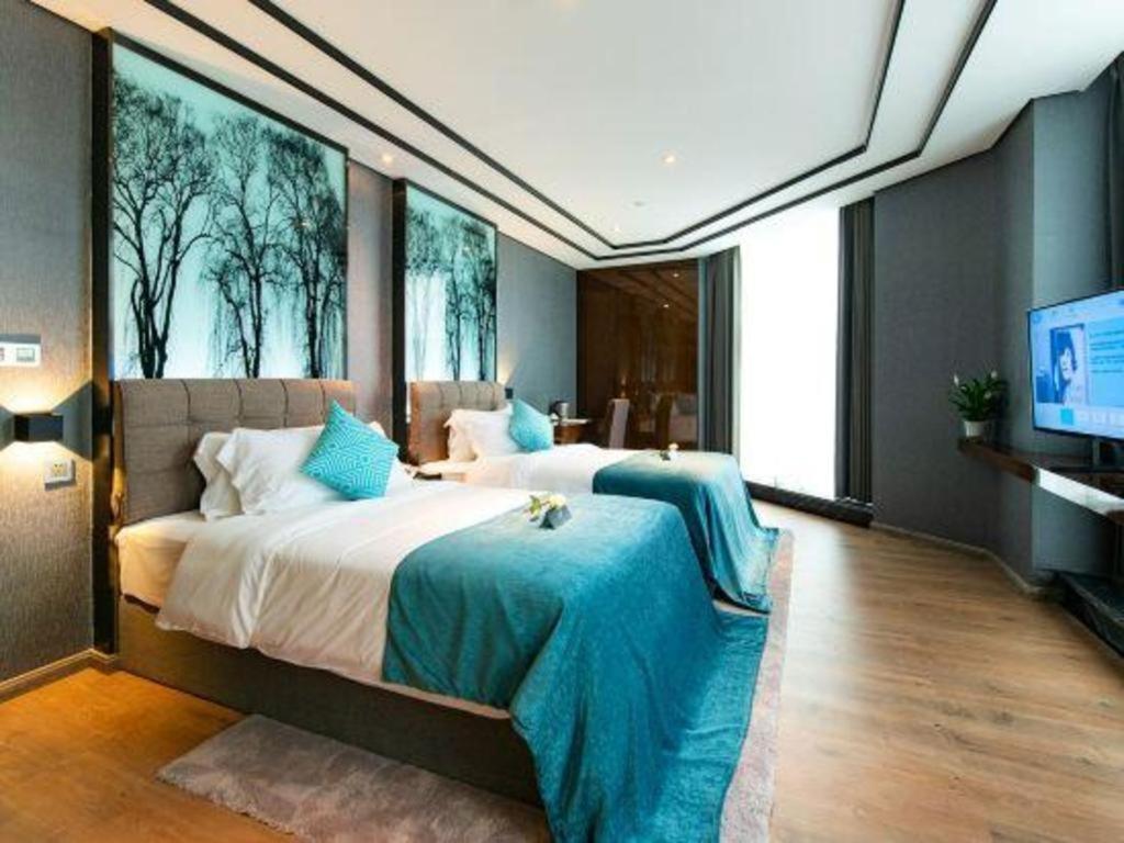 Xana Hotelle-Hotel Luzhou Baizitu Square Eksteriør bilde