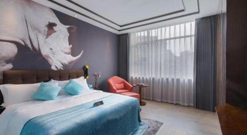 Xana Hotelle-Hotel Luzhou Baizitu Square Eksteriør bilde
