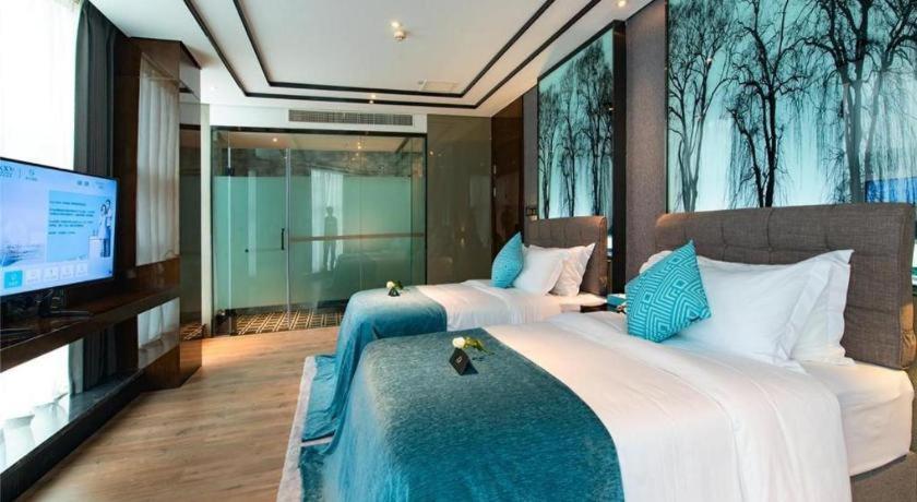 Xana Hotelle-Hotel Luzhou Baizitu Square Eksteriør bilde