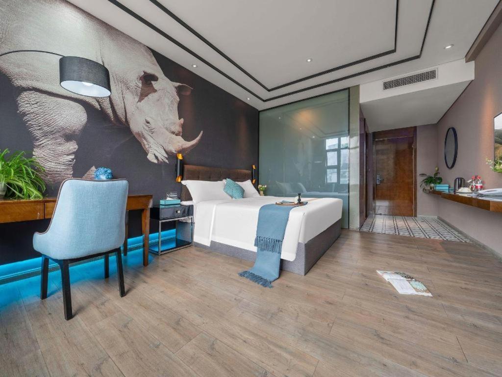 Xana Hotelle-Hotel Luzhou Baizitu Square Eksteriør bilde
